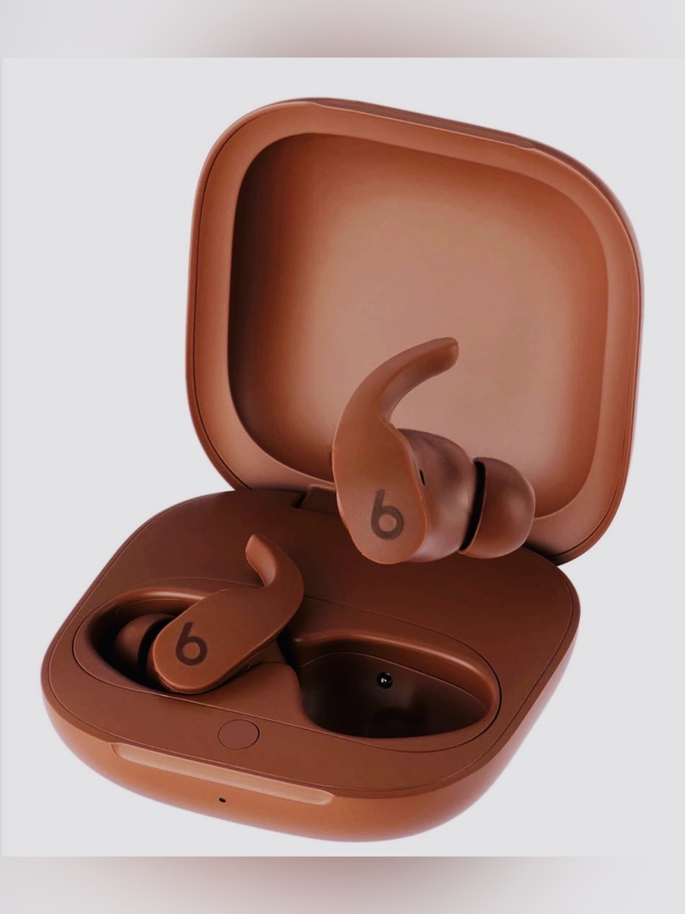 Beats Fit Pro True Wireless Earbuds - Brown in Working Conditions With USB Cable
